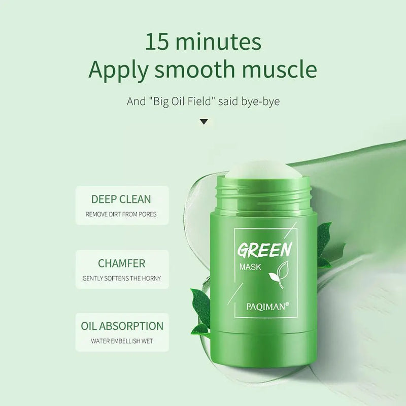 Green Mask - Máscara de Limpeza Facial Antiacne