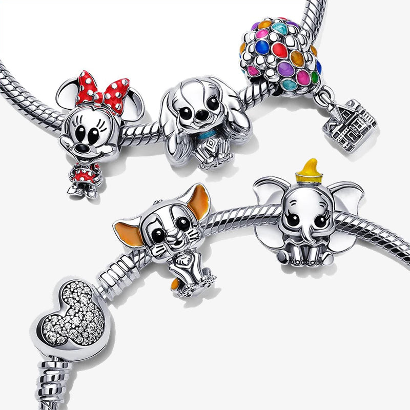 Pulseira Berloques Disney