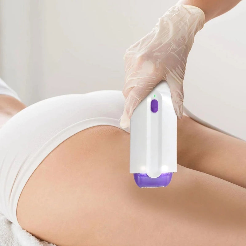 Depilador Portátil Recarregável Indolor Corporal e Facial